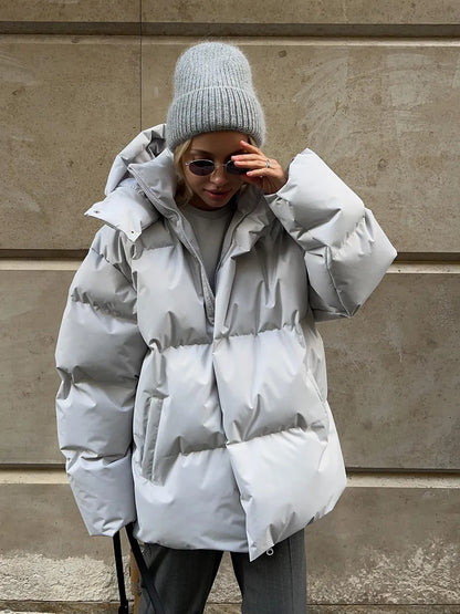 Emilia™ | Ylellinen Puffer Takki