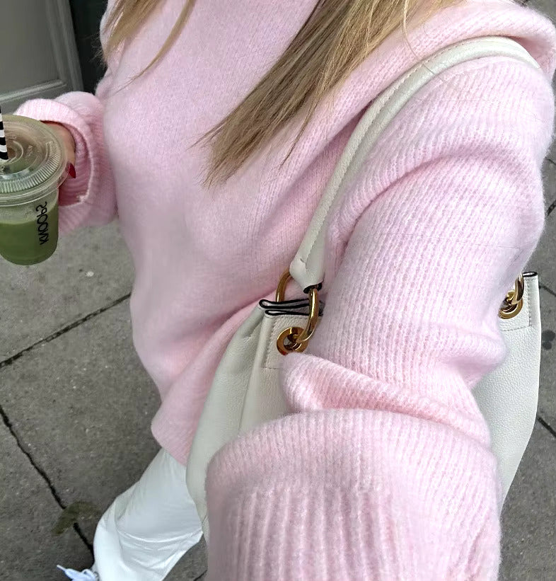 Janna™ | Soft pink sweater